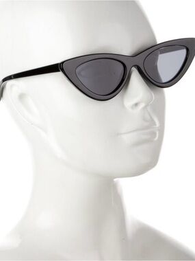 Les Specs x Adam Selman Last Lolita Black Cat-Eye Women’s Sunglasses